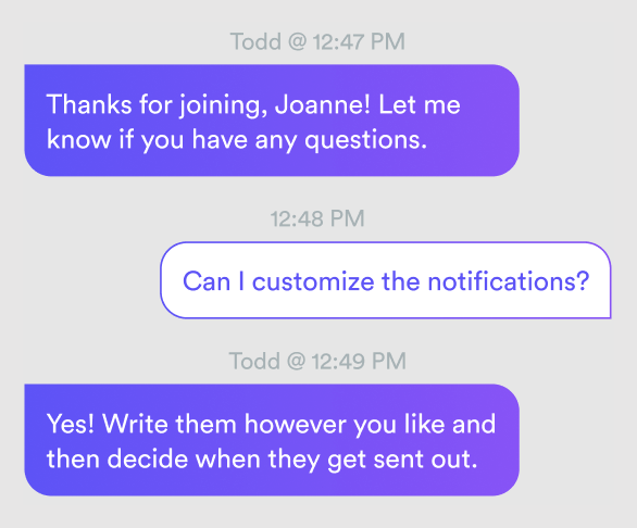 Automated Webinar Chat Conversation