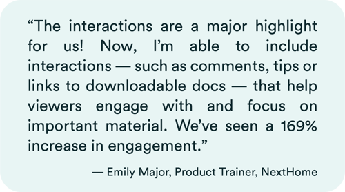 Emily Major, formatrice en produits, NextHome