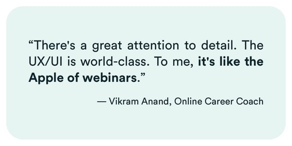 Témoignage eWebinar de Vikram Anand