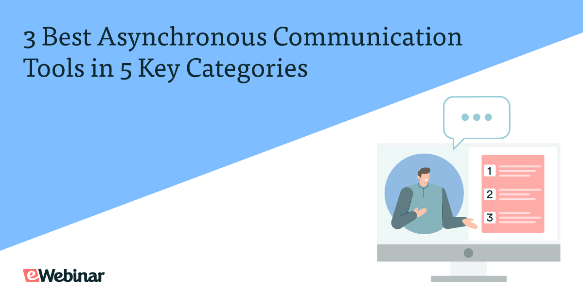 3 meilleurs outils de communication asynchrone dans 5 catégories clés