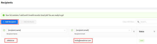 certifier add recipient