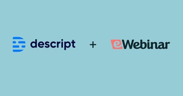 Logos eWebinar et Descript