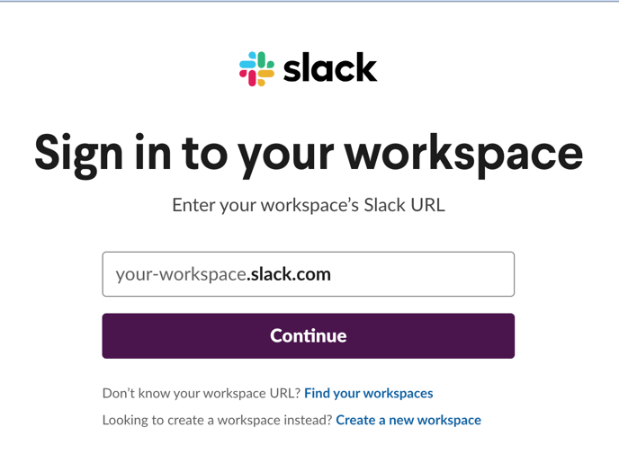 Invitation d'eWebinar à se connecter à Slack 