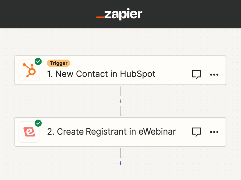 inscription - zapier v2