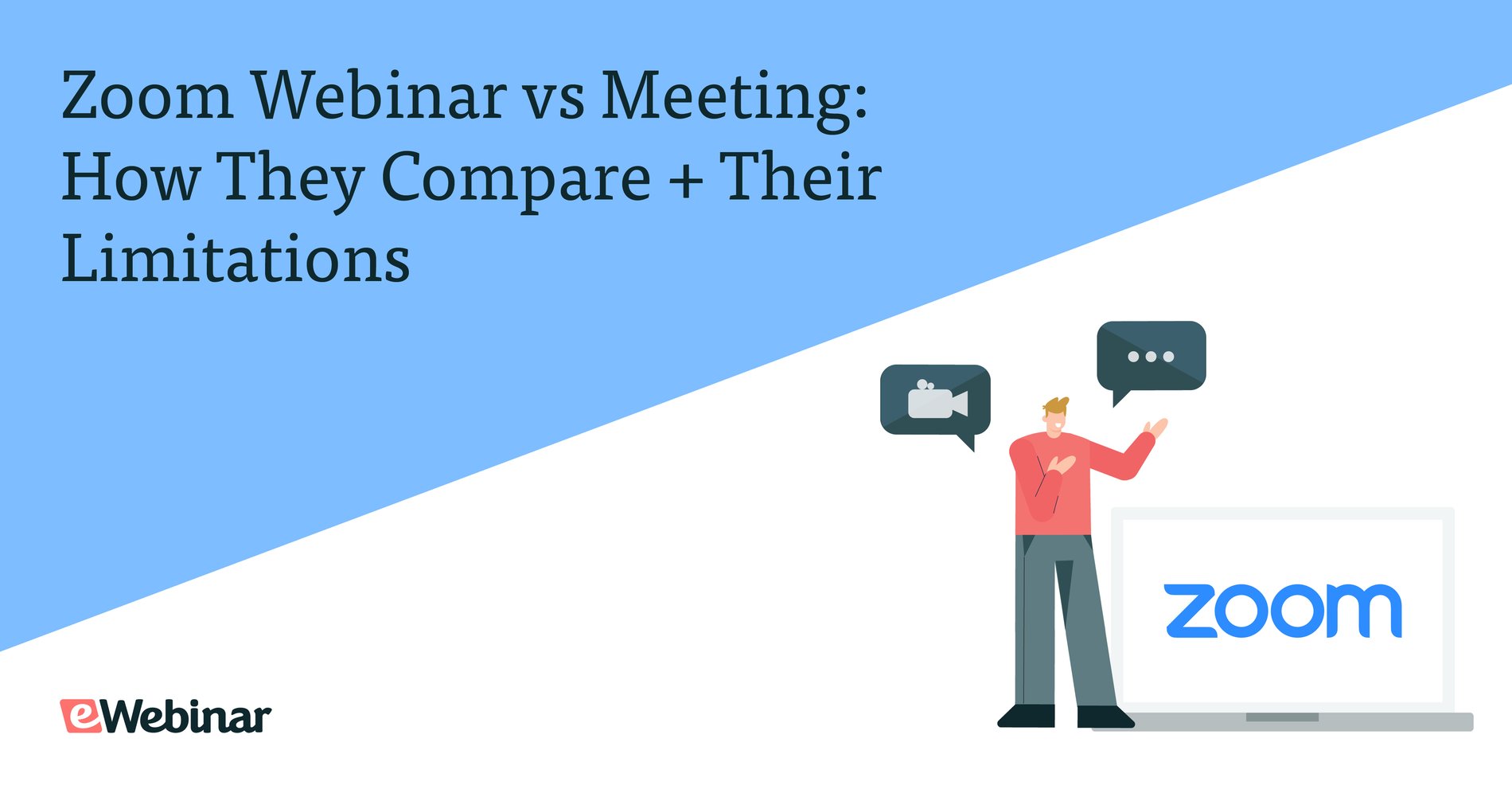 Zoom Webinar vs Meeting : Comment les comparer + leurs limites