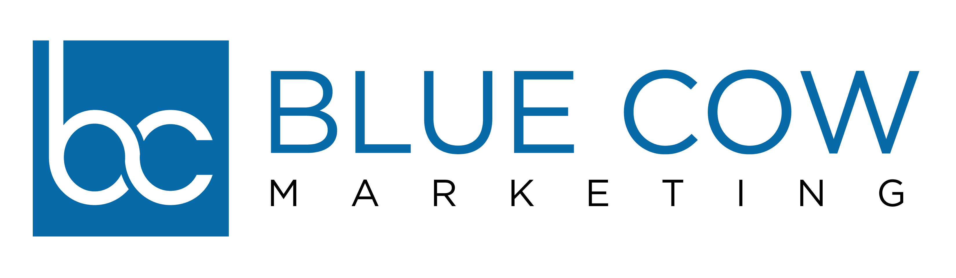 Logo de la vache bleue
