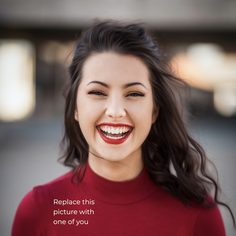 Exemple de photo de profil